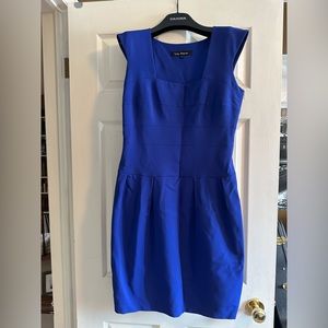 Royal Blue Lida Baday cocktail dress